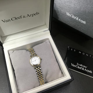 ヴァンクリーフアンドアーペル(Van Cleef & Arpels)の美品　ヴァンクリーフ＆アーペル　スポーツ2 コンビ　レディース　腕時計(腕時計)