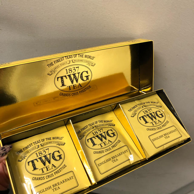 TWG ブラックティー 食品/飲料/酒の飲料(茶)の商品写真