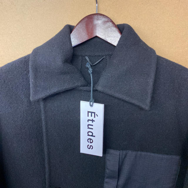 【新品】Etudes 圧縮ウール デザインコート 50 Lサイズ