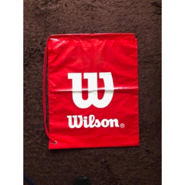 wilson(ウィルソン)のウィルソン他ビニールバック スポーツ/アウトドアのテニス(バッグ)の商品写真