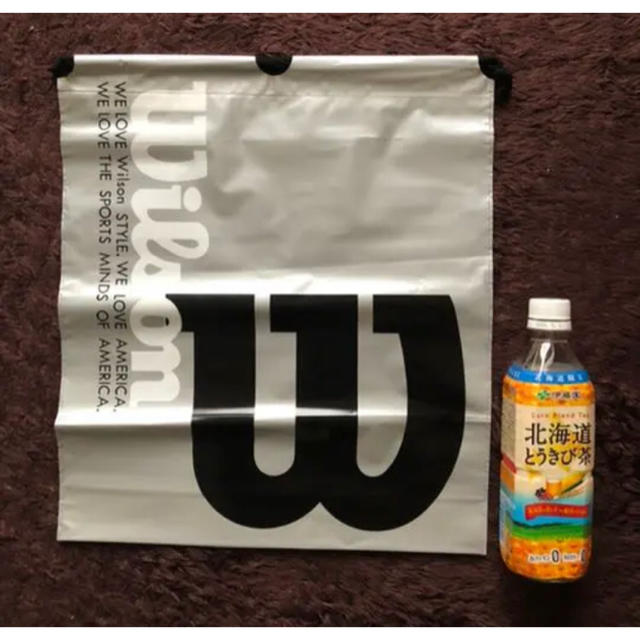wilson(ウィルソン)のウィルソン ビニールバックとメモ帳 スポーツ/アウトドアのテニス(バッグ)の商品写真