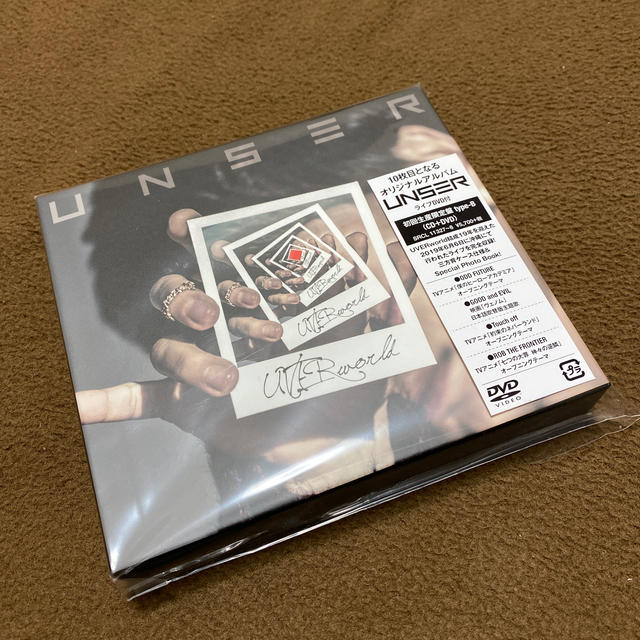 UVERworld UNSER（初回生産限定盤B）12/4リリース エンタメ/ホビーのCD(ポップス/ロック(邦楽))の商品写真