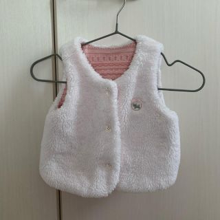 ファミリア(familiar)のファミリア⭐︎リバーシブルベスト　美品(カーディガン/ボレロ)