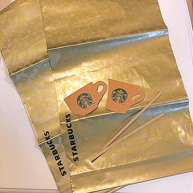Starbucks Coffee(スターバックスコーヒー)の確認用 ＊ スターバックス ギフトバッグ インテリア/住まい/日用品のオフィス用品(ラッピング/包装)の商品写真