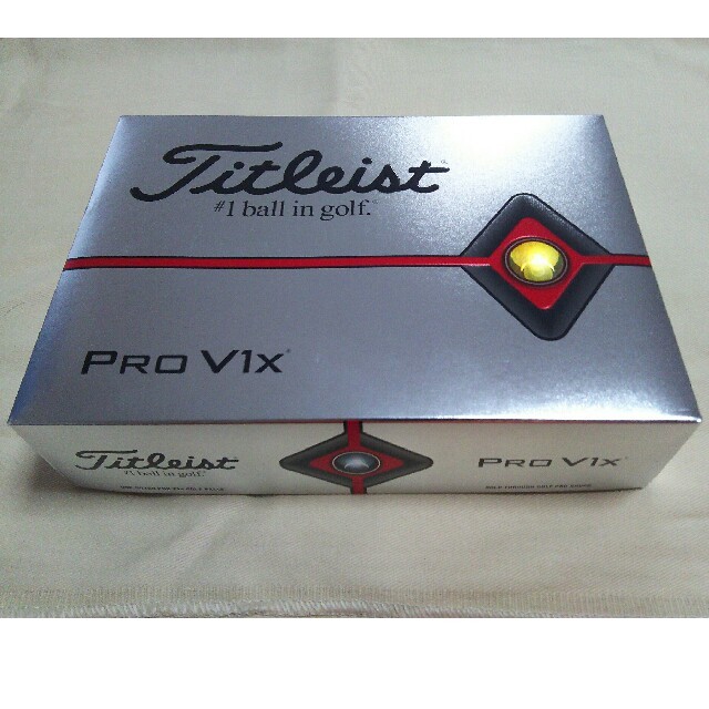 タイトリスト PRO V1x ホワイト 1ダース