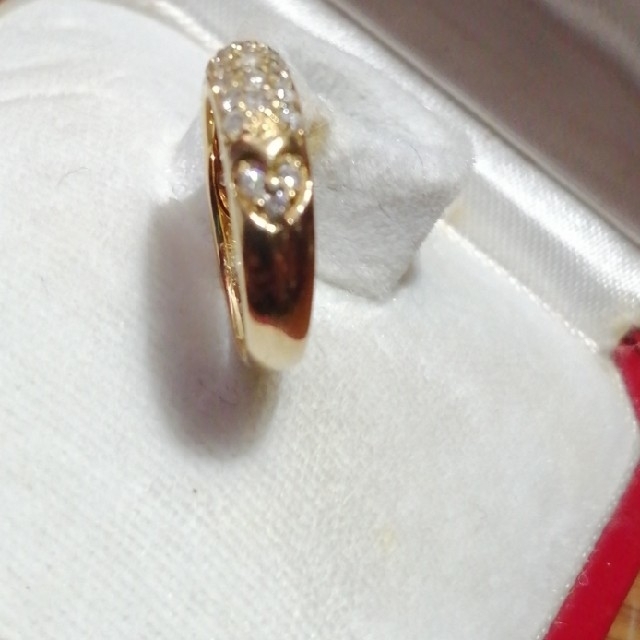 ダイヤモンドK18指輪