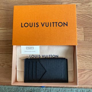 ルイヴィトン(LOUIS VUITTON)のルイヴィトン　コインカードホルダー　M62914 タイガ　ノワール(コインケース/小銭入れ)