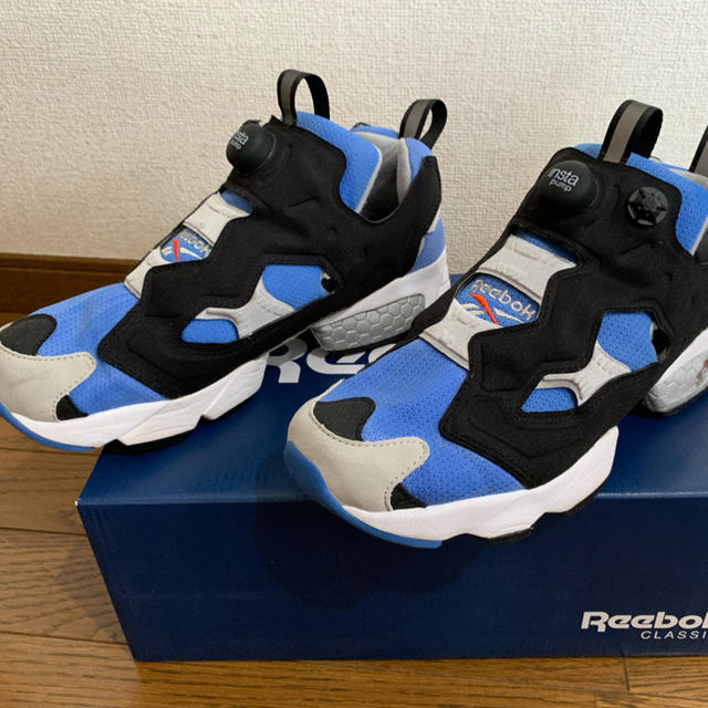 全部半額】Reebok - Reebok インスタポンプフューリーOG サックスの