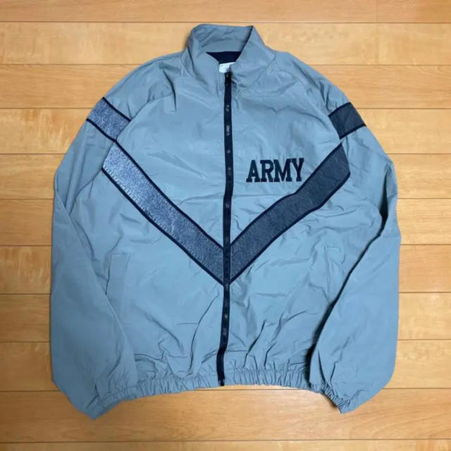 ALPHA INDUSTRIES(アルファインダストリーズ)のアメリカ陸軍　ナイロン　IPFU ジャージ　ウインドブレーカー　XL ロング メンズのジャケット/アウター(ミリタリージャケット)の商品写真