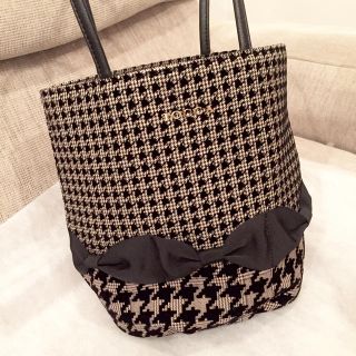 トッカ(TOCCA)の【美品】TOCCA♡千鳥バッグ(ハンドバッグ)