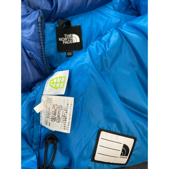 【正規】ノースフェイス　THE NORTH FACE  ダウン　キッズ　120