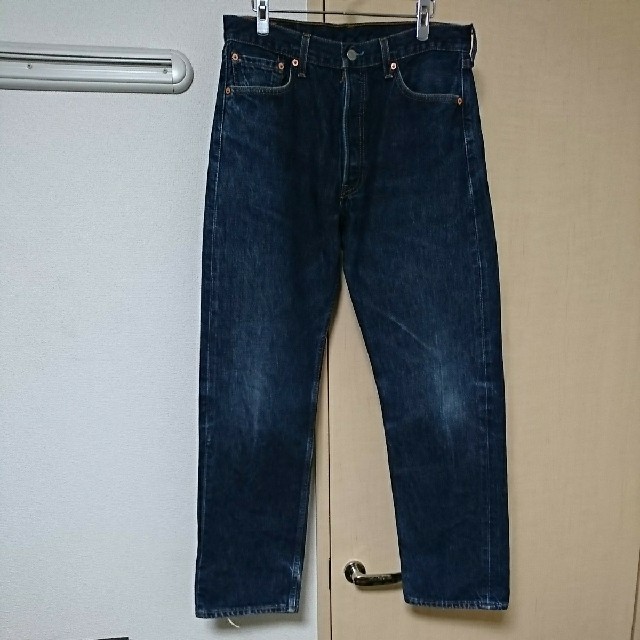 Levi's(リーバイス)の90'sプチビンテージUSAアメリカ製リーバイス501オリジナルレングスW33 メンズのパンツ(デニム/ジーンズ)の商品写真