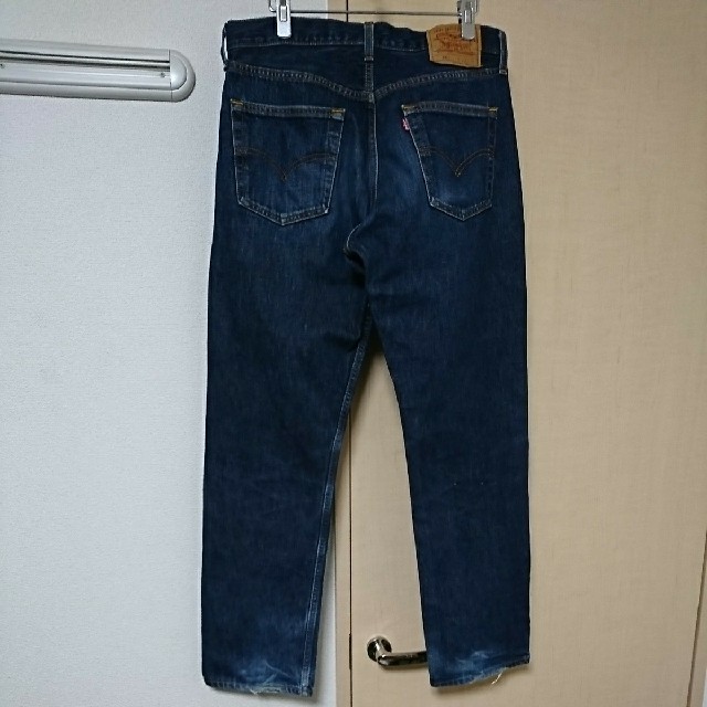 Levi's(リーバイス)の90'sプチビンテージUSAアメリカ製リーバイス501オリジナルレングスW33 メンズのパンツ(デニム/ジーンズ)の商品写真