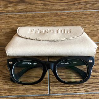 エフェクター(EFFECTOR)の【中古】effector fuzz 10周年記念モデル effector メガネ(サングラス/メガネ)