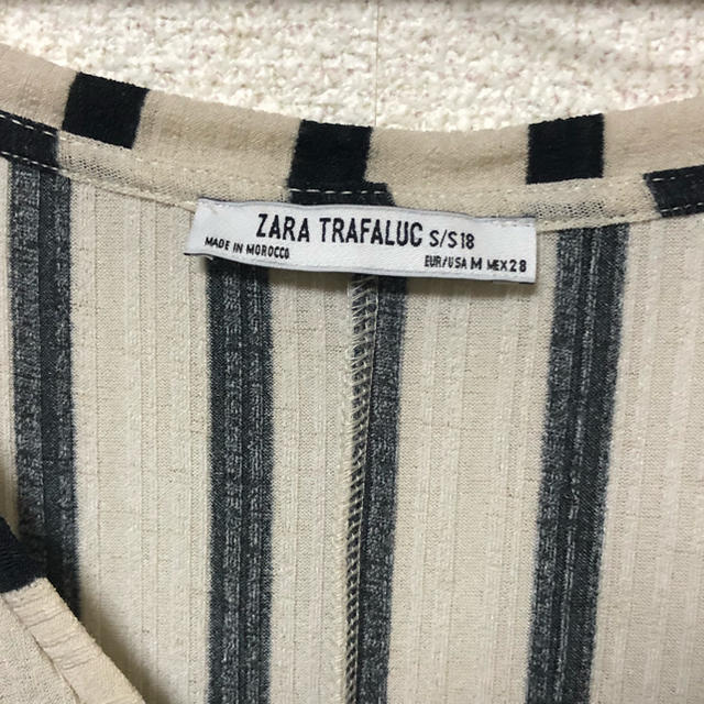 ZARA(ザラ)の試着のみ♡ZARA ストライプチュニック レディースのトップス(チュニック)の商品写真