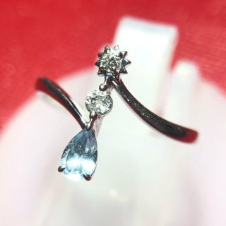 スタージュエリー(STAR JEWELRY)のダイヤモンド リング スタージュエリー k10wg 10金 ホワイトゴールド(リング(指輪))