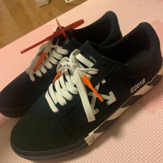 オフホワイト(OFF-WHITE)のOFF WHITE 19SS ARROW LOGO VULC SNEAKERS(スニーカー)