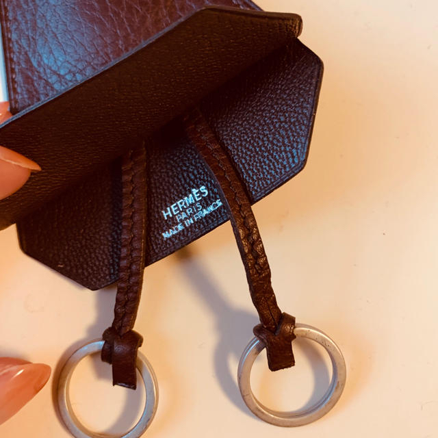 エルメス クロシェット キーチェーン ネックストラップ-