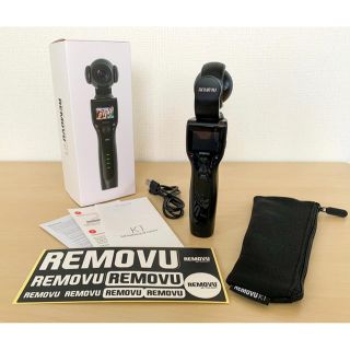 ☆最終値下げ☆　REMOVU K1  リモビュー K1  4Kカメラ 超美品(ビデオカメラ)