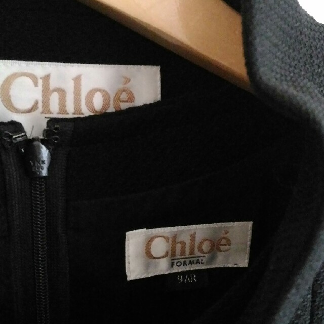 Chloe(クロエ)のクロエ　フォーマルスーツ9号 レディースのフォーマル/ドレス(礼服/喪服)の商品写真