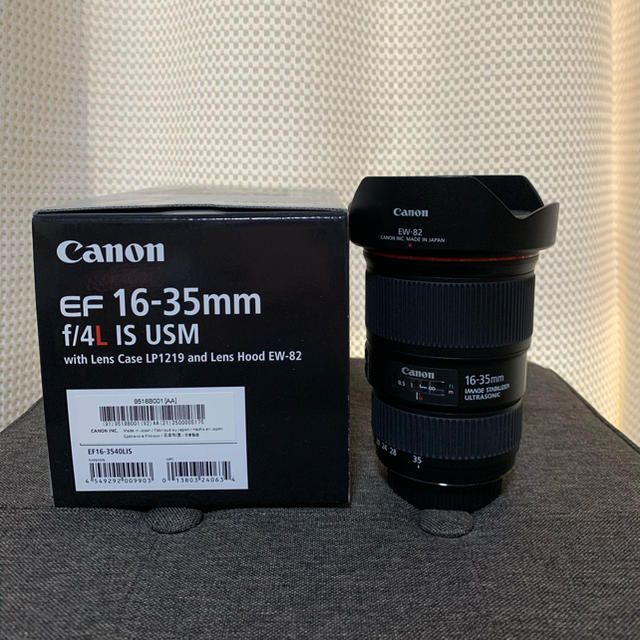 Canon(キヤノン)のCanon EF16-35F4L IS USM スマホ/家電/カメラのカメラ(レンズ(ズーム))の商品写真