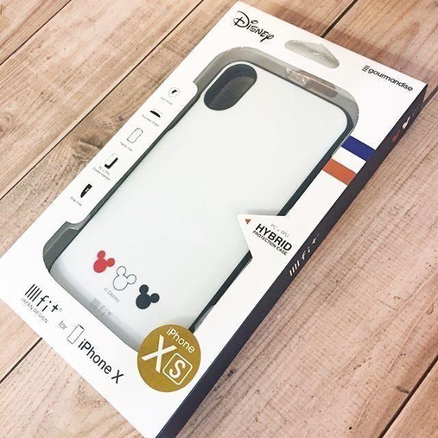 Disney(ディズニー)のディズニー IIIIfi+ iPhoneXs/X スマホケース 485WH スマホ/家電/カメラのスマホアクセサリー(iPhoneケース)の商品写真