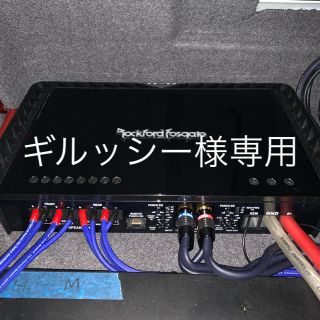 美品✨ロックフォード T400-4チャンネルアンプ(カーオーディオ)