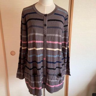 ソニアリキエル(SONIA RYKIEL)のソニアリキエル　カーディガン　大きいサイズです(カーディガン)