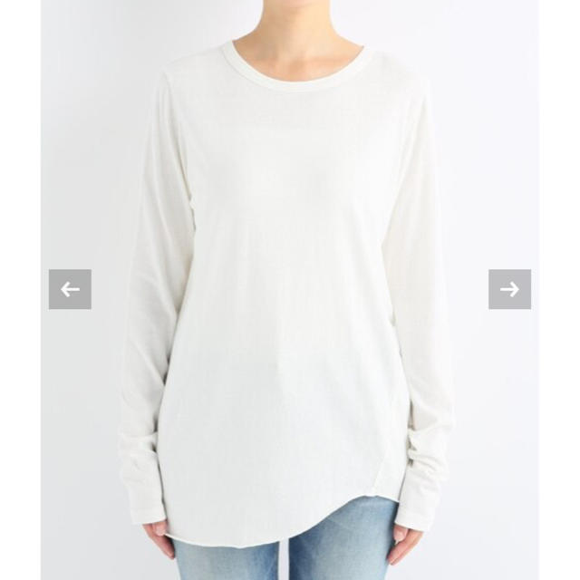 新品☆Deuxieme Classe Layering Tシャツ/ホワイト