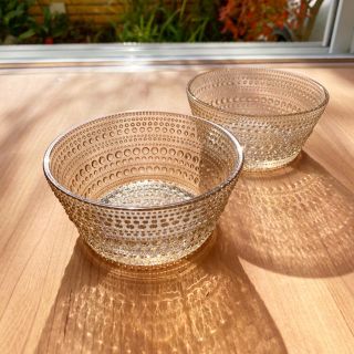 イッタラ(iittala)の【レア】カステヘルミ  ボウル ファクトリカラー 2個セット(食器)