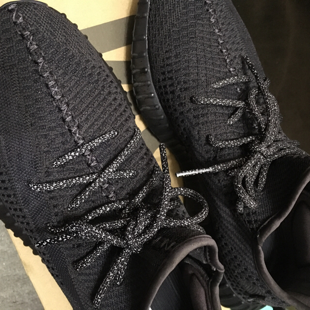 adidas(アディダス)のadidas Yeezy boost 350 v2 Black 28.5cm メンズの靴/シューズ(スニーカー)の商品写真