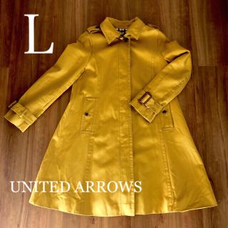 ユナイテッドアローズ(UNITED ARROWS)のUNITED ARROWS コート　イエロー(トレンチコート)