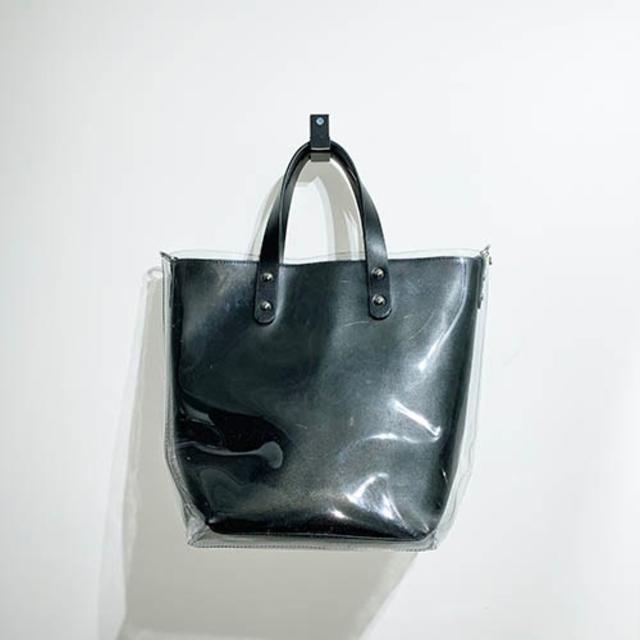 L LEATHER / クリアトートバッグ / 本革 レディースのバッグ(トートバッグ)の商品写真