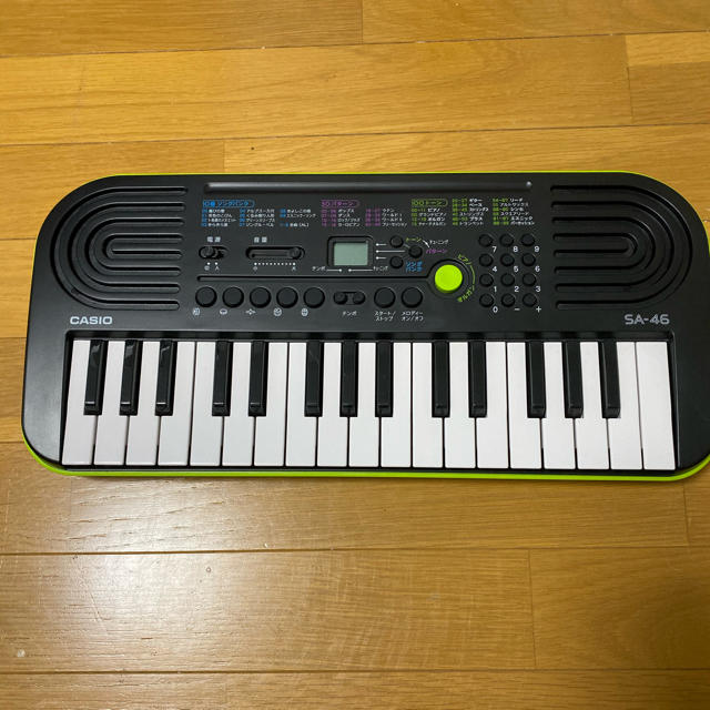 CASIO(カシオ)のSA-46 CASIO キーボード　中古 楽器の鍵盤楽器(キーボード/シンセサイザー)の商品写真