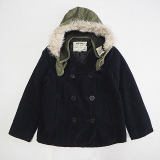 デニムダンガリー(DENIM DUNGAREE)のデニム&ダンガリー ファー付き Pコート FITH(コート)