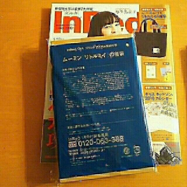 宝島社(タカラジマシャ)のなすこ様専用☆InRed 1月号付録 リトルミイ ポーチ２点オマケ付 エンタメ/ホビーの雑誌(その他)の商品写真