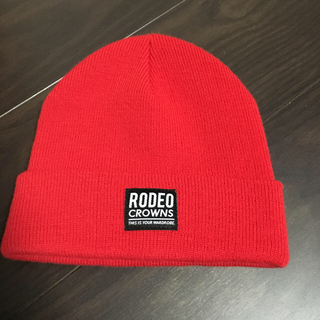 ロデオクラウンズ(RODEO CROWNS)のロデオクラウンズ💜ニット帽(ニット帽/ビーニー)