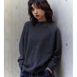 ユナイテッドアローズグリーンレーベルリラクシング(UNITED ARROWS green label relaxing)のラムウールボトルネックニットプルオーバー(ニット/セーター)