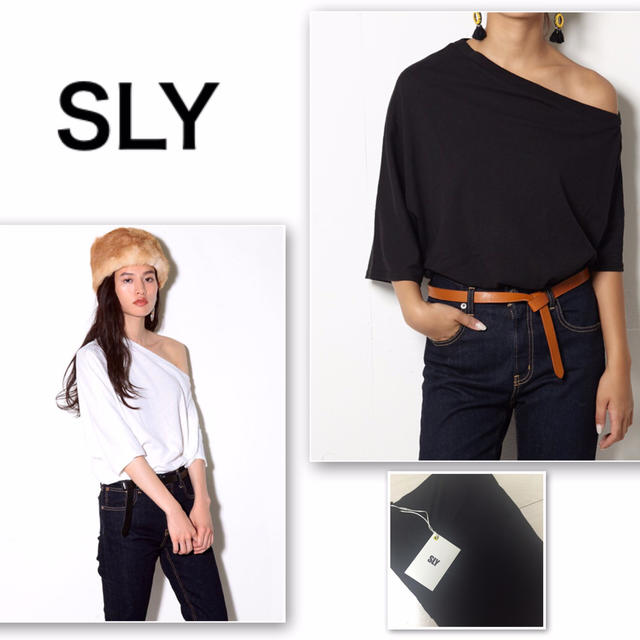 スライ完売品オフショル カットソーSLY