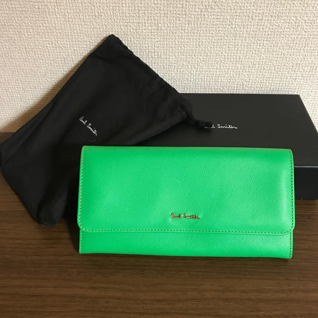 Paul Smith  長財布  グリーン