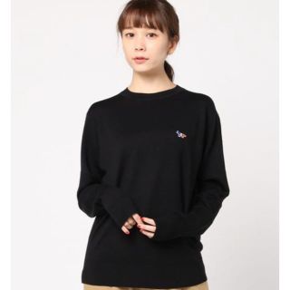 メゾンキツネ(MAISON KITSUNE')の超美品 メゾンキツネ MAISON KITSUNE ウール ニット レディース(ニット/セーター)