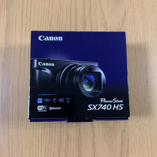 キヤノン(Canon)の【新品未使用】Canon POWERSHOT SX740 HS(コンパクトデジタルカメラ)