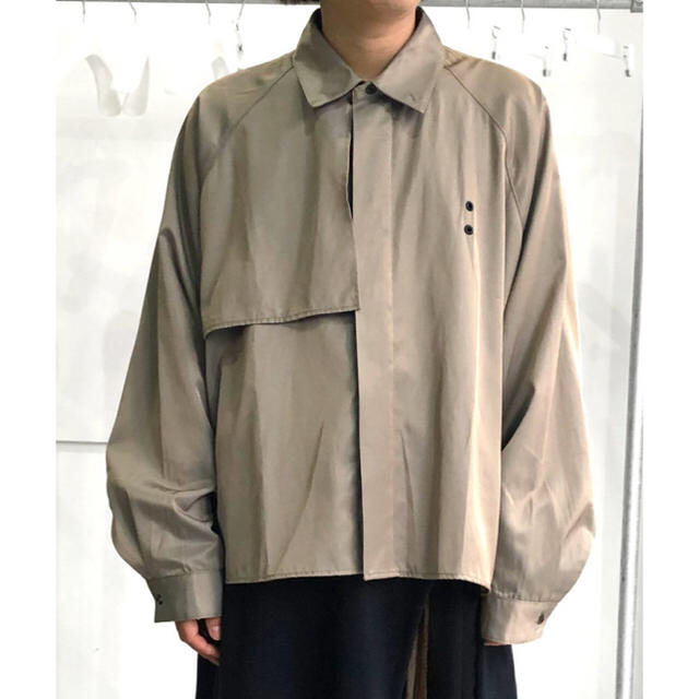 Jieda(ジエダ)のJieDa(ジエダ)20ss TRENCH SHIRT BEIGE メンズのトップス(シャツ)の商品写真