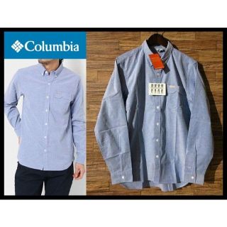 コロンビア(Columbia)の新品 コロンビア 19SS 長袖 グリーンストーンリッジ シャツ 水色 XL(シャツ)