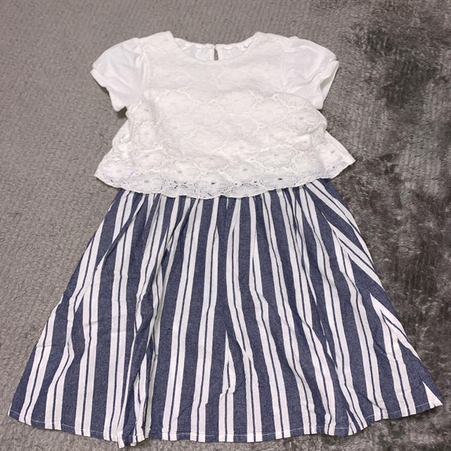 3can4on(サンカンシオン)の女の子★ワンピース（サイズ130） キッズ/ベビー/マタニティのキッズ服女の子用(90cm~)(ワンピース)の商品写真