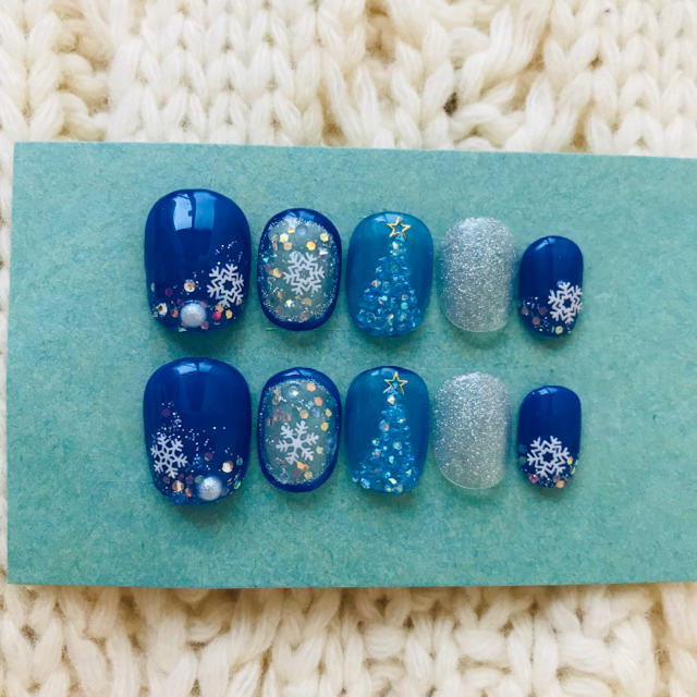標準サイズ ベリーショート クリスマスブルーネイルの通販 By Taeko Nail ラクマ 標準サイズ ベリーショート クリスマスブルーネイルの通販 By Taeko Nail ラクマ