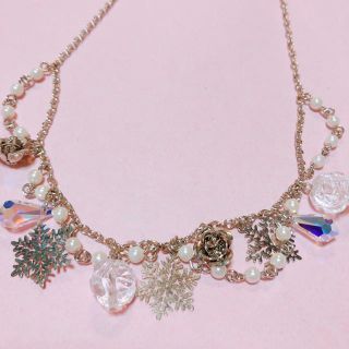 ベイビーザスターズシャインブライト(BABY,THE STARS SHINE BRIGHT)のBABY︎ ♥ ネックレス︎ ♥ 雪の結晶(ネックレス)