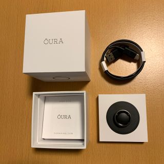 Oura Ring Heritage Stealth Size:US8(リング(指輪))