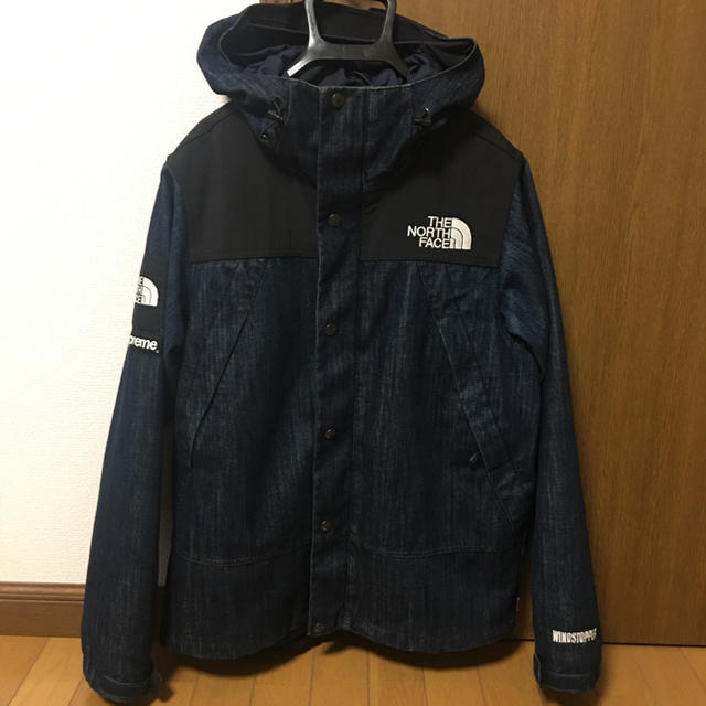 supreme north face 2015 デニム マウンテンパーカー