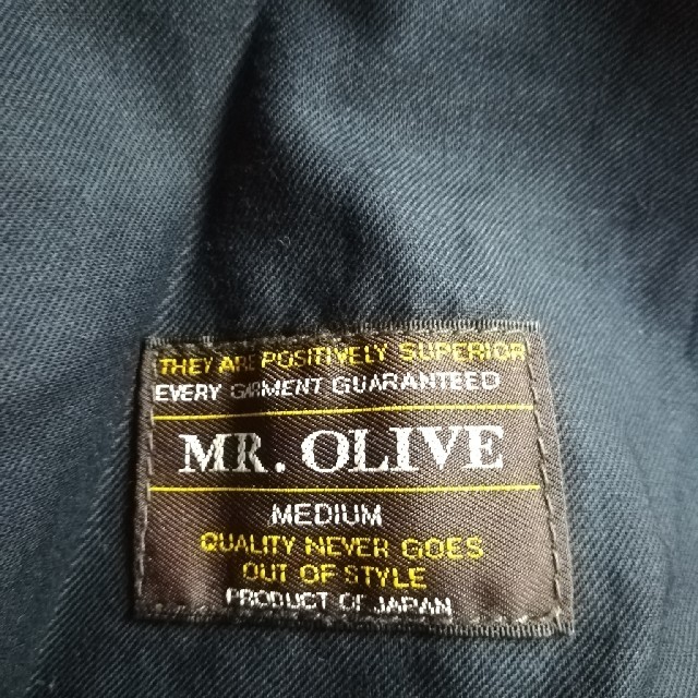 Mr.OLIVE(ミスターオリーブ)の2019テンセルデニムワンプリーツスタプレテーパードパンツ　定価18150 メンズのパンツ(デニム/ジーンズ)の商品写真